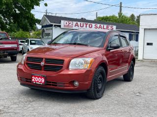 Used 2009 Dodge Caliber SXT TRIM /GAS SAVER/NO ACCIDENTS/LOW KM/CERTIFIED. for sale in Scarborough, ON