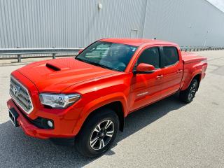 <p> <span style=background-color: #ffffff;>Exceptional Colour On A Rare Spec Well Equipped Crew Cab SR5 TRD Sport Long Box V6 3.5 Litre Engine 4WD Tacoma Owned By A Business Owner With Lots Driving, Local Ontario Truck According To Carfax history Report ( Verified ), </span>Pop Orange Metallic Extertior Over Black Exterior.</p><p><span style=color: #222222; font-family: Arial, Helvetica, sans-serif; font-size: small;>Priced to sell certified, price plus HST plus license fee.Our truck Centre has daily new arrival of quality pick up trucks and full size suvs, As peace of mind we offer extended warranties for what we sell up to (3) years for extra charges, Please ask sales for details.</span></p><p style=box-sizing: border-box; padding: 0px; margin: 0px 0px 1.375rem; color: #222222; font-family: Arial, Helvetica, sans-serif; font-size: small;><strong style=box-sizing: border-box;>Please call us before making your arrival to our store to make an appointment and to make sure the truck you are coming for is still available for sale.</strong></p><p style=box-sizing: border-box; padding: 0px; margin: 0px 0px 1.375rem; color: #222222; font-family: Arial, Helvetica, sans-serif; font-size: small;><strong style=box-sizing: border-box;>To look at our inventory please go to : MJCANADATRUCKSCENTRE.CA</strong></p><p style=box-sizing: border-box; padding: 0px; margin: 0px 0px 1.375rem; color: #222222; font-family: Arial, Helvetica, sans-serif; font-size: small;><strong style=box-sizing: border-box;>QUALITY & TRUST, CERTIFIED PRE-OWNED TRUCKS CENTRE</strong></p>