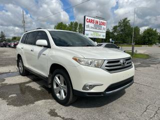Used 2012 Toyota Highlander LIMITED 4WD for sale in Komoka, ON