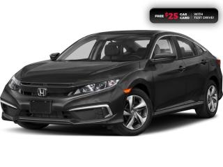 Used 2020 Honda Civic LX HONDA SENSING TECHNOLOGIES | REARVIEW CAMERA | APPLE CARPLAY™/ANDROID AUTO™ for sale in Cambridge, ON