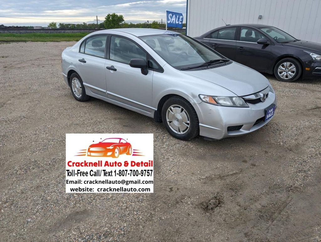 Used 2010 Honda Civic Sdn DX-G Automatic for Sale in Carberry, Manitoba