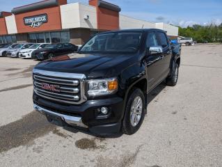 Come Finance this vehicle with us. Apply on our website stonebridgeauto.com<div><br></div><div>2017 GMC Canyon SLT with 96000km. 3.6L V6 4x4. Clean title and safetied. 1 owner, accident free. </div><div><br></div><div>Command start</div><div>Leather interior</div><div>Heated seats</div><div>Power seats</div><div>Navigation</div><div>Back up camera</div><div>Bluetooth</div><div><br></div><div>We take trades! Vehicle is for sale in Steinbach by STONE BRIDGE AUTO INC. Dealer #5000 we are a small business focused on customer satisfaction. Text or call before coming to view and ask for sales. </div><div><br></div><div><br></div>