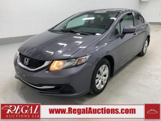 Used 2014 Honda Civic LX for sale in Calgary, AB