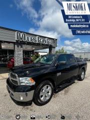 This RAM 1500 UNKNOWN, with a V6 Cylinder Engine engine, features a TRANSMISSION: 8-SPEED TORQUEFLITE AUTOMATIC (DFL) transmission, and generates 10.2 highway/14.5 city L/100km. Find this vehicle with only 148210 kilometers!  RAM 1500 UNKNOWN Options: This RAM 1500 UNKNOWN offers a multitude of options. Technology options include: HD Radio, MP3 Player.  Safety options include Variable Intermittent Wipers, Airbag Occupancy Sensor, Curtain 1st And 2nd Row Airbags, Dual Stage Driver And Passenger Front Airbags, Dual Stage Driver And Passenger Seat-Mounted Side Airbags.  Visit Us: Find this RAM 1500 UNKNOWN at Muskoka Chrysler today. We are conveniently located at 380 Ecclestone Dr Bracebridge ON P1L1R1. Muskoka Chrysler has been serving our local community for over 40 years. We take pride in giving back to the community while providing the best customer service. We appreciate each and opportunity we have to serve you, not as a customer but as a friend