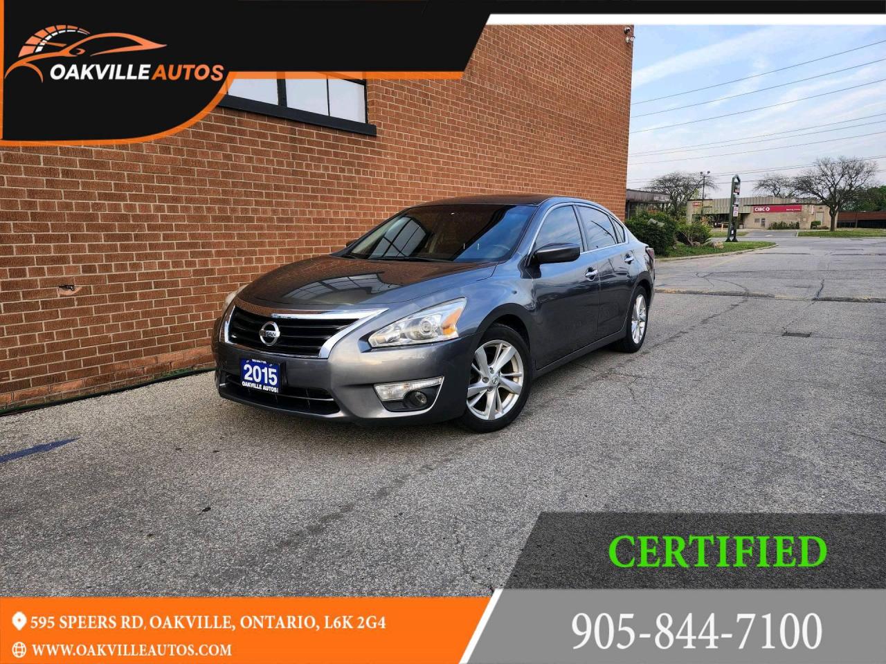 Used 2015 Nissan Altima 4DR SDN I4 CVT 2.5 S for sale in Oakville, ON