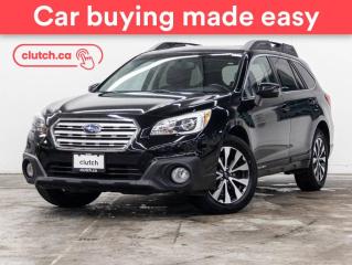 Used 2017 Subaru Outback Limited AWD w/ Rearview Cam, Bluetooth, Nav for sale in Toronto, ON