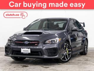 Used 2020 Subaru WRX STI Sport AWD w/ Apple CarPlay & Android Auto, Bluetooth, Rearview Cam for sale in Bedford, NS