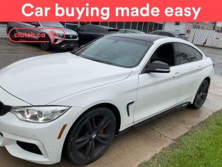 Used 2015 BMW 4 Series 435i xDrive AWD w/ Rearview Cam, Bluetooth, Nav for sale in Toronto, ON