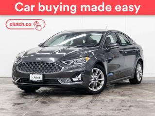 Used 2019 Ford Fusion Energi Titanium  w/ SYNC 3, Rearview Cam, Nav for sale in Toronto, ON