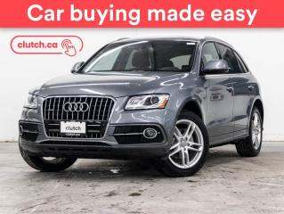 Used 2016 Audi Q5 2.0T Progressiv AWD w/ Dual Zone A/C, Cruise Control, Power Panoramic Sunroof for sale in Toronto, ON