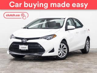 Used 2018 Toyota Corolla LE w/ Rearview Cam, Bluetooth, A/C for sale in Toronto, ON
