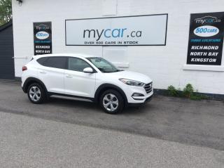 Used 2018 Hyundai Tucson SE 2.0L AWD!! BACKUP CAM. HEATED SEATS. A/C. CRUISE. PWR GROUP. REMOTE START. for sale in Kingston, ON