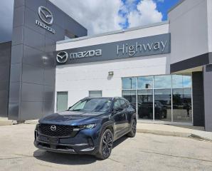 CX-50 GT Package, Ingot Blue Metallic, Black W/Camel Stitching, Leather Trimmed Upholstery