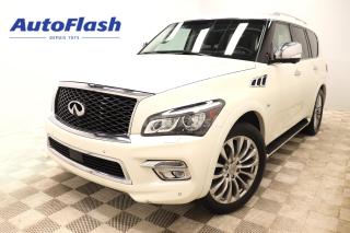 Used 2017 Infiniti QX80 LIMITED, CUIR, DVD, 8 PASSAGERS for sale in Saint-Hubert, QC