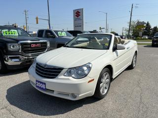 Used 2008 Chrysler Sebring Limited Convertible ~3.5 V6 ~ONLY 42,000 KM! for sale in Barrie, ON