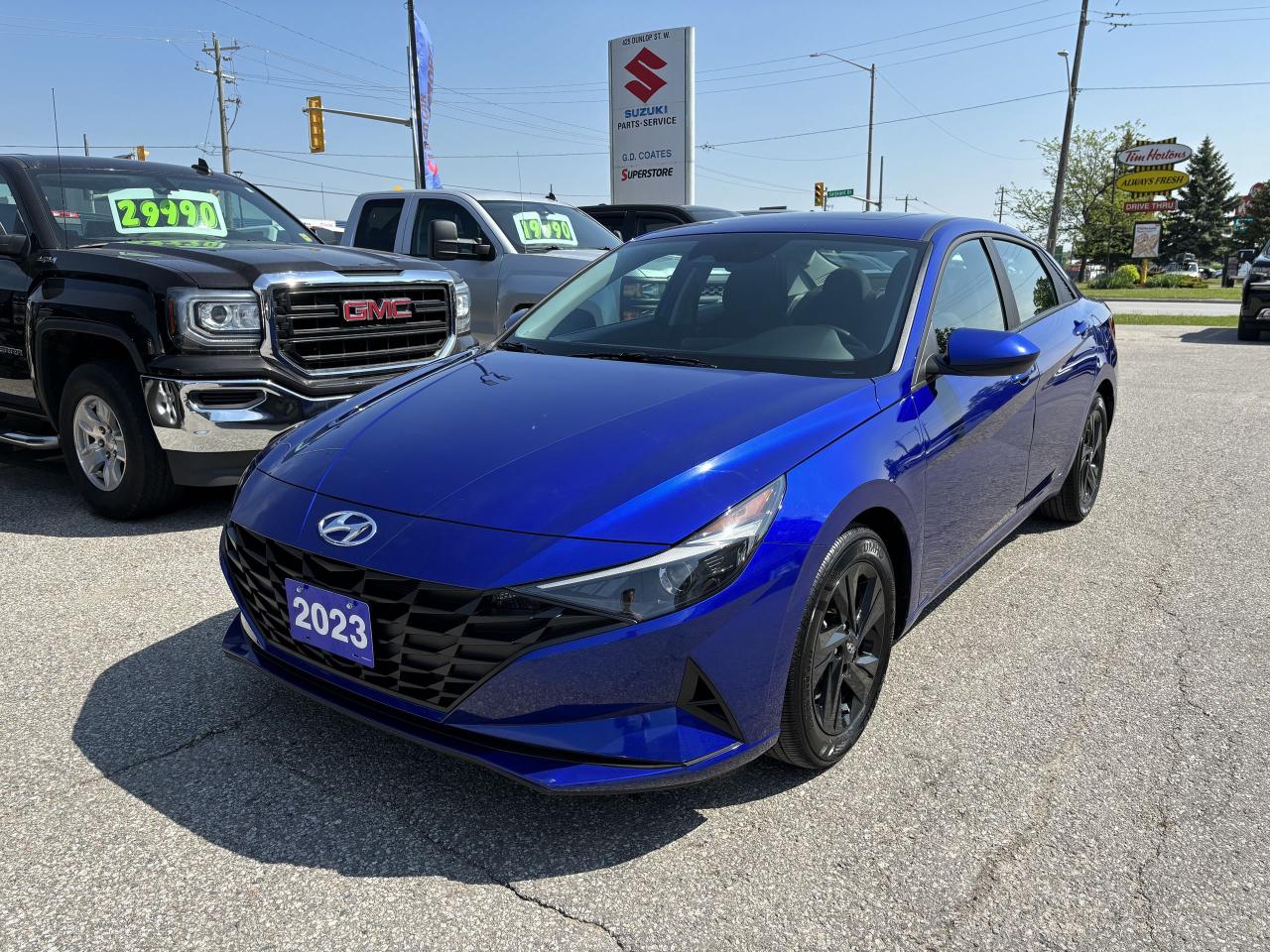 The 2023 Hyundai Elantra Preferred is a sleek and sophisticated car that is sure to turn heads on the road. With its stunning design and advanced features, it is the perfect combination of style and performance. The built-in navigation system allows for seamless travel to any destination, while the CarPlay feature allows for easy access to your favorite apps and music. The power moonroof adds an extra touch of luxury to your driving experience, and the alloys give the car a sporty and modern look. With its automatic transmission, driving has never been smoother. Dont miss out on the opportunity to own this amazing car and elevate your driving game to the next level. Treat yourself to the 2023 Hyundai Elantra Preferred and experience the ultimate driving pleasure.

G. D. Coates - The Original Used Car Superstore!
 
  Our Financing: We have financing for everyone regardless of your history. We have been helping people rebuild their credit since 1973 and can get you approvals other dealers cant. Our credit specialists will work closely with you to get you the approval and vehicle that is right for you. Come see for yourself why were known as The Home of The Credit Rebuilders!
 
  Our Warranty: G. D. Coates Used Car Superstore offers fully insured warranty plans catered to each customers individual needs. Terms are available from 3 months to 7 years and because our customers come from all over, the coverage is valid anywhere in North America.
 
  Parts & Service: We have a large eleven bay service department that services most makes and models. Our service department also includes a cleanup department for complete detailing and free shuttle service. We service what we sell! We sell and install all makes of new and used tires. Summer, winter, performance, all-season, all-terrain and more! Dress up your new car, truck, minivan or SUV before you take delivery! We carry accessories for all makes and models from hundreds of suppliers. Trailer hitches, tonneau covers, step bars, bug guards, vent visors, chrome trim, LED light kits, performance chips, leveling kits, and more! We also carry aftermarket aluminum rims for most makes and models.
 
  Our Story: Family owned and operated since 1973, we have earned a reputation for the best selection, the best reconditioned vehicles, the best financing options and the best customer service! We are a full service dealership with a massive inventory of used cars, trucks, minivans and SUVs. Chrysler, Dodge, Jeep, Ford, Lincoln, Chevrolet, GMC, Buick, Pontiac, Saturn, Cadillac, Honda, Toyota, Kia, Hyundai, Subaru, Suzuki, Volkswagen - Weve Got Em! Come see for yourself why G. D. Coates Used Car Superstore was voted Barries Best Used Car Dealership!
