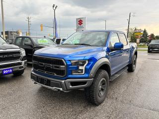 Used 2017 Ford F-150 Raptor Super Crew 4x4 ~Nav ~Pano Moonroof ~Leather for sale in Barrie, ON
