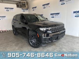 Used 2023 Jeep Grand Cherokee L SUMMIT RESERVE |4X4 | HIGH ALTITUDE | ROOF| 7 PASS for sale in Brantford, ON