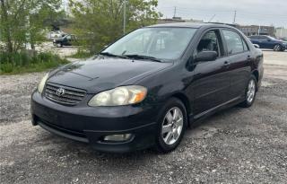 Used 2006 Toyota Corolla XRS | 6 Speed | Clean Carfax | Safety Certified for sale in Pickering, ON