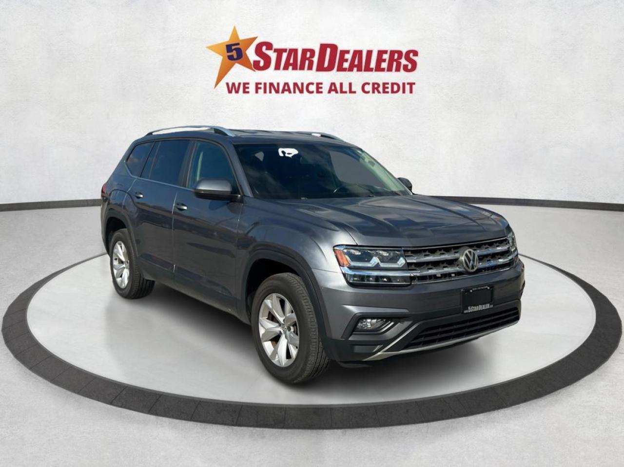 Used 2018 Volkswagen Atlas Comfortline7 PASS LEATHER WE FINANCE ALL CREDIT for sale in London, ON