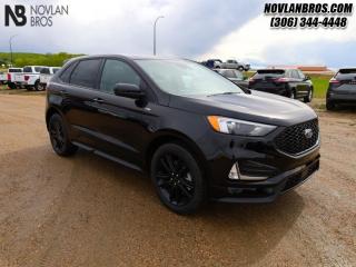 <b>Ford Co-Pilot360 Assist+, Navigation, Sunroof, 20 inch Aluminum Wheels, Cold Weather Package!</b><br> <br> <br> <br>Check out our great inventory of new vehicles at Novlan Brothers!<br> <br>  Change the game with the unique styling of the bold and beautiful Ford Edge. <br> <br>With meticulous attention to detail and amazing style, the Ford Edge seamlessly integrates power, performance and handling with awesome technology to help you multitask your way through the challenges that life throws your way. Made for an active lifestyle and spontaneous getaways, the Ford Edge is as rough and tumble as you are. Push the boundaries and stay connected to the road with this sweet ride!<br> <br> This agate black SUV  has a 8 speed automatic transmission and is powered by a  250HP 2.0L 4 Cylinder Engine.<br> <br> Our Edges trim level is ST Line. Taking things to the edge with this ST Line trim, featuring unique gloss-black wheels, a blacked-out grille with trim-specific exterior styling, aggressive exhaust tips, front fog lamps, a numeric keypad for extra security, and supportive ActiveX heated front bucket seats, with power-adjustment and lumbar support. This trim also features a power liftgate for rear cargo access, a key fob with remote engine start and rear parking sensors, a 12-inch capacitive infotainment screen bundled with wireless Apple CarPlay and Android Auto, SiriusXM satellite radio, a 6-speaker audio setup, and 4G mobile hotspot internet connectivity. You and yours are assured of optimum road safety, with blind spot detection, rear cross traffic alert, pre-collision assist with automatic emergency braking, lane keeping assist, lane departure warning, forward collision alert, driver monitoring alert, and a rearview camera with an inbuilt washer. Also standard include proximity keyless entry, dual-zone climate control, 60-40 split front folding rear seats, LED headlights with automatic high beams, and even more. This vehicle has been upgraded with the following features: Ford Co-pilot360 Assist+, Navigation, Sunroof, 20 Inch Aluminum Wheels, Cold Weather Package, Heated Steering Wheel, Convenience Package. <br><br> View the original window sticker for this vehicle with this url <b><a href=http://www.windowsticker.forddirect.com/windowsticker.pdf?vin=2FMPK4J97RBB17773 target=_blank>http://www.windowsticker.forddirect.com/windowsticker.pdf?vin=2FMPK4J97RBB17773</a></b>.<br> <br>To apply right now for financing use this link : <a href=http://novlanbros.com/credit/ target=_blank>http://novlanbros.com/credit/</a><br><br> <br/> Total  cash rebate of $3500 is reflected in the price. Credit includes $3,500 Delivery Allowance.  7.99% financing for 84 months. <br> Payments from <b>$776.02</b> monthly with $0 down for 84 months @ 7.99% APR O.A.C. ( Plus applicable taxes -  Plus applicable fees   ).  Incentives expire 2024-06-25.  See dealer for details. <br> <br><br> Come by and check out our fleet of 30+ used cars and trucks and 60+ new cars and trucks for sale in Paradise Hill.  o~o