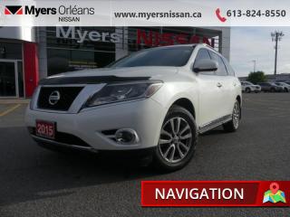 Used 2015 Nissan Pathfinder SL  - Leather Seats -  Bluetooth for sale in Orleans, ON