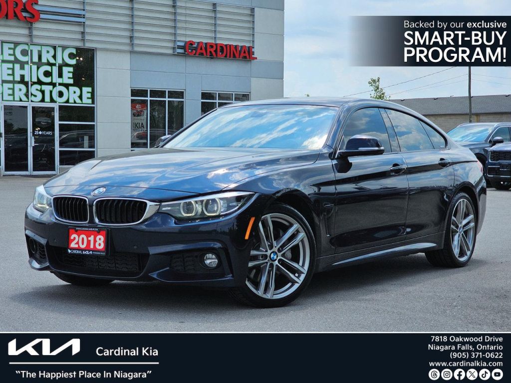 Used 2018 BMW 4 Series 440i, AWD, Navi, Sunroof, Heated Seats for Sale in Niagara Falls, Ontario