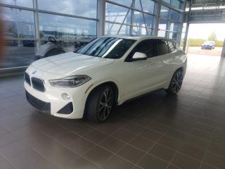 Recent Arrival!********All prices on our website reflect a 1000$ finance credit*********The 2020 BMW X2 xDrive28i is a standout in the subcompact luxury crossover segment, blending sporty dynamics with upscale features and a distinctive design. Heres a comprehensive look at what makes this vehicle noteworthy:Design and StylingThe 2020 BMW X2 xDrive28i boasts a bold and aggressive design, setting it apart from its more conservative rivals. The vehicles exterior features BMWs signature kidney grille, sleek LED headlights, and a sloping roofline that gives it a coupe-like silhouette. The athletic stance is further emphasized by sharp creases and stylish alloy wheels. The X2s sporty aesthetic is complemented by the available M Sport X package, which adds unique exterior trim, larger wheels, and performance enhancements.Performance and HandlingUnder the hood, the X2 xDrive28i is powered by a 2.0-liter TwinPower Turbo inline-4 engine that delivers 228 horsepower and 258 lb-ft of torque. Paired with an 8-speed automatic transmission, this powertrain provides brisk acceleration and smooth power delivery. The xDrive all-wheel-drive system enhances traction and stability, making it suitable for various driving conditions.The X2 xDrive28i also excels in handling, thanks to its sport-tuned suspension and precise steering. The driving experience is further refined with the inclusion of driving modes that allow the driver to tailor the vehicles performance characteristics to their preferences.Interior and ComfortInside, the 2020 BMW X2 xDrive28i offers a premium cabin that combines high-quality materials with a driver-centric layout. The front seats are supportive and comfortable, featuring standard SensaTec upholstery or optional leather. Rear seat space is more limited, which is typical for the subcompact crossover segment, but its adequate for shorter trips.The cabin is equipped with a host of modern amenities, including a 10.25-inch touchscreen infotainment system with BMWs iDrive interface, Apple CarPlay integration, and optional navigation. Other available features include a panoramic moonroof, Harman Kardon premium audio system, and dual-zone automatic climate control.Practicality and Cargo SpaceWhile the X2s coupe-like design does impact rear headroom and cargo space slightly, it still offers a practical solution for urban drivers. The rear seats can be folded down to expand the cargo area, making it versatile enough for grocery runs and weekend getaways.Fuel EfficiencyThe 2020 BMW X2 xDrive28i delivers competitive fuel efficiency for its class, with an EPA-estimated 24 mpg in the city and 31 mpg on the highway. This efficiency, combined with its spirited performance, makes it an appealing choice for both city commuting and longer journeys.ConclusionThe 2020 BMW X2 xDrive28i is a well-rounded subcompact luxury crossover that stands out with its dynamic performance, upscale interior, and distinctive design. Its an excellent choice for those who value sporty driving dynamics and premium features in a compact package. Whether navigating urban streets or taking on winding roads, the X2 xDrive28i offers a driving experience that is both engaging and refined.As the only Acura dealer in the province - and on PEI - we make sure to bring you the very best selection of used vehicles possible. From the sleek and stylish ILX, RLX, and TLX, to sporty SUVs like the MDX and RDX, or any other make weve got you covered.Steele Auto Group is the most diversified group of automobile dealerships in Atlantic Canada, with 51 dealerships selling 28 brands and an employee base of well over 2300.