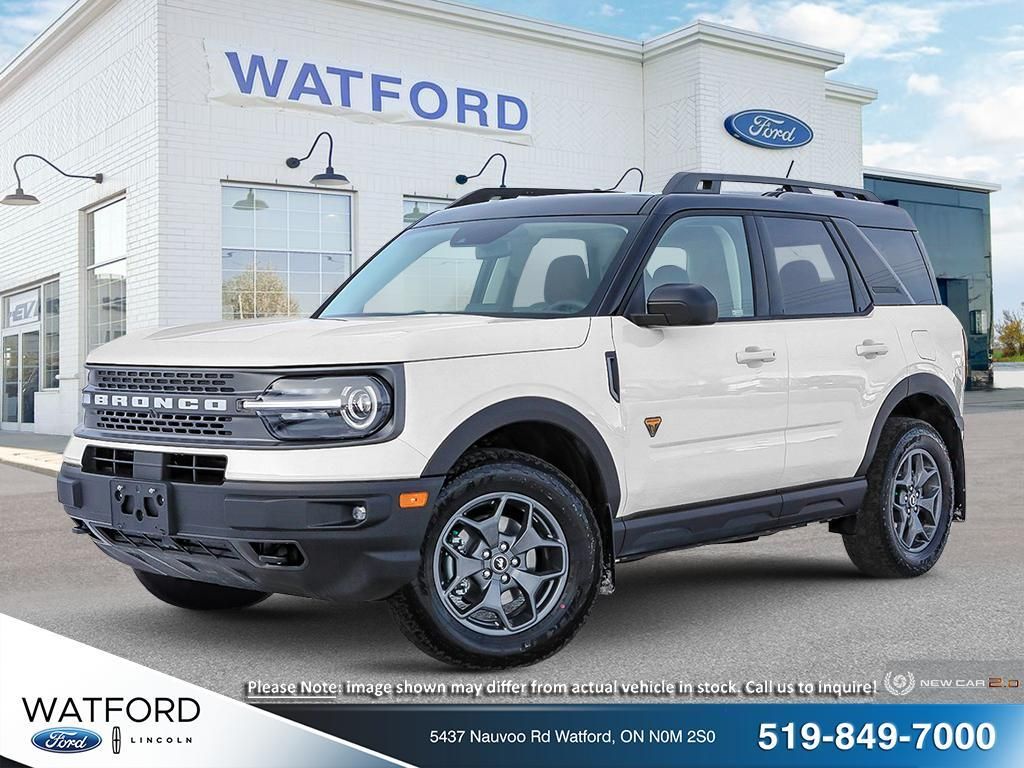 New 2024 Ford Bronco Sport BADLANDS for Sale in Watford, Ontario