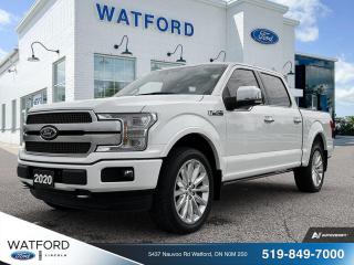 Used 2020 Ford F-150 PLATINUM for sale in Watford, ON