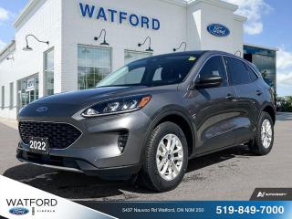 <p>The 2022 Ford Escape SE AWD seamlessly blends versatility and efficiency. With its all-wheel-drive capability</p>
<p> it conquers diverse terrains while offering a refined driving experience. Equipped with advanced technology like Fords SYNC infotainment system</p>
<p> and style converge in this modern SUV.

Key Features:

1.5L Ecoboost Engine
Navigation
Heated Front Seats
Heated Steering Wheel
Remote Start System
Blind Spot Alert

REASONS TO BUY FROM WATFORD FORD


Best Price First.

Tired of negotiating? No problem! No hassle</p>
<p> best price from the start. Guaranteed!

Brake pads for life.

Receive free brake pads for life of your vehicle when you do all your regular service at Watford Ford.

First oil change covered.

Return to Watford Ford for your complimentary first oil change with your New or Used vehicle.

1 year road hazard tire protection.

Nails</p>
<p> potholes?no worries. $250 coverage per tire for any road hazards.

Secure-guard theft protection.

Four thousand dollars ($4</p>
<a href=http://www.watfordford.com/used/Ford-Escape-2022-id10761029.html>http://www.watfordford.com/used/Ford-Escape-2022-id10761029.html</a>
