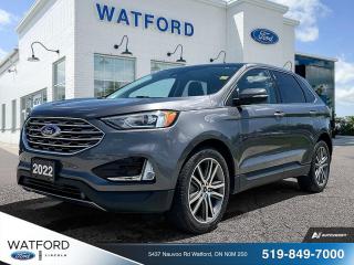 Used 2022 Ford Edge Titanium TI for sale in Watford, ON