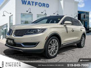 Used 2016 Lincoln MKX Ultra 4 portes TI for sale in Watford, ON