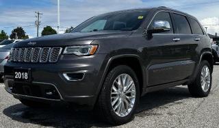 Used 2018 Jeep Grand Cherokee OVERLAND 4X4 for sale in Watford, ON