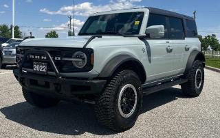 Used 2022 Ford Bronco Outer Banks évolué 4 portes 4x4 for sale in Watford, ON