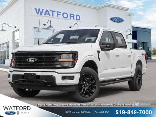 <p>XLT 4WD SUPERCREW 5.5 BOX

ENGINE: 2.7L V6 ECOBOOST
TRANSMISSION: ELECTRONIC 10-SPEED AUTOMATIC
EQUIPMENT GROUP 302A MID
3.55 AXLE RATIO
WHEELS: 18 GLOSS BLACK
TIRES: 275/65R18 BSW A/T
MONOTONE PAINT APPLICATION
OXFORD WHITE
BLACK UNIQUE SPORT CLOTH 40/CONSOLE/40 FRONT
XLT BLACK APPEARANCE PACKAGE
TOUGH BED SPRAY-IN BEDLINER
TRAY STYLE FLOOR LINER W/CARPET MATS
EQUIPMENT GROUP 302A MID SAVINGS
XLT BLACK APPEARANCE PACKAGE SAVINGS</p>
<a href=http://www.watfordford.com/new/inventory/Ford-F150-2024-id10771297.html>http://www.watfordford.com/new/inventory/Ford-F150-2024-id10771297.html</a>