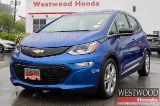Recent Arrival! Kinetic Blue Metallic 2021 Chevrolet Bolt EV 4D Wagon LT LT Battery warranty until 2030 FWD 1-Speed Automatic Electric Drive UnitOne low hassle free pre negotiated price, Driver Confidence Package, Lane Change Alert w/Side Blind Zone Alert, Rear Cross Traffic Alert, Rear Park Assist.We specialize in getting you into vehicles with 0 emissions, We have been the largest retailer in Canada of used EVs over the last 10 years . HOV lane access and a fraction of gas-vehicle maintenance costs. Looking for a specific model thats not in our inventory? Our sourcing experts will find one for you. Westwood Hondas EV sales last year will keep approximately 600,000 metric tons of carbon dioxide out of the atmosphere over the next 4 years. Join the Revolution, save the planet, AND save money. Westwood Hondas Buy Smart Standard program includes a thorough safety inspection, detailed Car Proof report that shows the history of the car youre buying, a 6-month warranty on tires, brakes, and bulbs, and 3 free months of Sirius radio where equipped! . We give you a complete professional detail, a full charge, our best low price first based on live market pricing, to guarantee you tremendous value and a non-stressful, no-haggle experience. Buy your car from home.Just click build your deal to start the process. It is easy 7 day Exchange Policy! $588 admin fee. Westwood Honda DL #31286.Reviews:  * Most owners love the Bolt because of the convenience of never having to stop for fuel. When used for commuting, simply plug in at work and again at home and it negates the need to stop for charging. Source: autoTRADER.ca