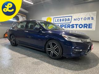 Used 2016 Honda Accord Touring V6 * Navigation * Sunroof * Leather * Honda Link * Econ Mode * Road Departure Mitigation * Collision Mitigation System * Traction/Stability Co for sale in Cambridge, ON