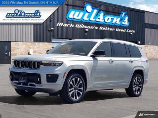 Used 2021 Jeep Grand Cherokee L Overland 4X4,Massage Front Seats,Nappa Leather,Pano Roof, Head-Up Display,Surround View Camera,+more for sale in Guelph, ON