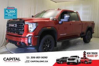 This 2024 GMC Sierra 3500HD in Volcanic Red Tintcoat is equipped with 4WD and Turbocharged Diesel V8 6.6L/ engine.Check out this vehicles pictures, features, options and specs, and let us know if you have any questions. Helping find the perfect vehicle FOR YOU is our only priority.P.S...Sometimes texting is easier. Text (or call) 306-988-7738 for fast answers at your fingertips!Dealer License #914248Disclaimer: All prices are plus taxes & include all cash credits & loyalties. See dealer for Details.