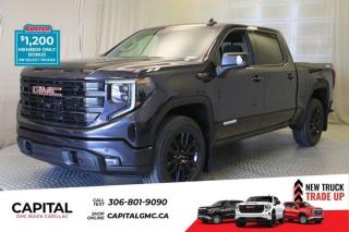This 2024 GMC Sierra 1500 in Titanium Rush Metallic is equipped with 4WD and Gas V8 5.3L/325 engine.The Next Generation Sierra redefines what it means to drive a pickup. The redesigned for 2019 Sierra 1500 boasts all-new proportions with a larger cargo box and cabin. It also shaves weight over the 2018 model through the use of a lighter boxed steel frame and extensive use of aluminum in the hood, tailgate, and doors.To help improve the hitching and towing experience, the available ProGrade Trailering System combines intelligent technologies to offer an in-vehicle Trailering App, a companion to trailering features in the myGMC app and multiple high-definition camera views.GMC has altered the pickup landscape with groundbreaking innovation that includes features such as available Rear Camera Mirror and available Multicolour Heads-Up Display that puts key vehicle information low on the windshield. Innovative safety features such as HD Surround Vision and Lane Change Alert with Side Blind Zone alert will also help you feel confident and in control in the Next Generation Seirra.Key features of the Sierra Elevation include: Monochromatic look with black grille and vertical recovery hooks, 20 gloss black painted-aluminum wheels, Available x31 Off-Road package with integrated dual exhaust and all-terrain tires, Keyless open and start, and LED cargo box lighting.Check out this vehicles pictures, features, options and specs, and let us know if you have any questions. Helping find the perfect vehicle FOR YOU is our only priority.P.S...Sometimes texting is easier. Text (or call) 306-988-7738 for fast answers at your fingertips!Dealer License #914248Disclaimer: All prices are plus taxes & include all cash credits & loyalties. See dealer for Details.