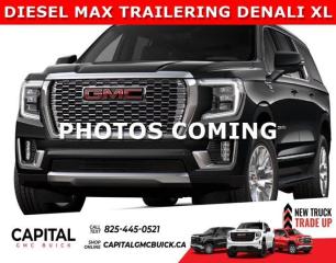 This 2024 Yukon XL DIESEL Denali comes fully equipped with the DURAMAX Engine and lots of desirable options including Heads-Up Display, Adaptive Cruise, MAX TRAILERING, Heated and Cooled Seats, Blind Spot Monitoring, Heated Steering Wheel, 2nd Row Heated Bucket Seats, Remote Start, 360 Cam, Panoramic Sunroof, Assist Steps and so much more!Ask for the Internet Department for more information or book your test drive today! Text 365-601-8318 for fast answers at your fingertips!AMVIC Licensed Dealer - Licence Number B1044900Disclaimer: All prices are plus taxes and include all cash credits and loyalties. See dealer for details. AMVIC Licensed Dealer # B1044900
