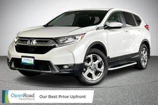 Introducing the 2019 Honda CR-V EX AWD CVT, a versatile SUV that combines style, comfort, and capability. This CR-V is powered by a responsive 1.5L turbocharged engine paired with a smooth CVT transmission, delivering both power and efficiency. It features Hondas Real-Time All-Wheel Drive system, providing confidence in various road conditions. Inside, youll find a spacious and well-appointed cabin with premium materials, heated front seats, and a panoramic sunroof for an enhanced driving experience. Equipped with advanced safety features like Honda Sensing, including adaptive cruise control and lane keeping assist, the CR-V ensures peace of mind on every journey. Visit our showroom today to test drive this impressive vehicle and discover why its the perfect choice for your next adventure.   At OpenRoad Toyota Abbotsford, we take the stress out of buying a used car by providing you with our TruePrice from the start! You will have peace of mind knowing you got our best price up-front, without having to spend time negotiating down to the last dollar.   All our pre-owned vehicles must pass an extremely thorough 153-point safety inspection, in order to be sold as OpenRoad Certified. All vehicles will have a Carfax verified history report, as well as a safety inspection report and breakdown of all work performed. We pride ourselves in our transparency, and wish to provide you with all the info you need to be confident in your vehicle purchase!   Give us a call at 604-857-2657, visit our showroom at 30210 Automall Dr in Abbotsford, BC!   Prices subject to $499 Documentation Fee, $499 Lease/Finance Fee, and applicable taxes. Dealer #40643