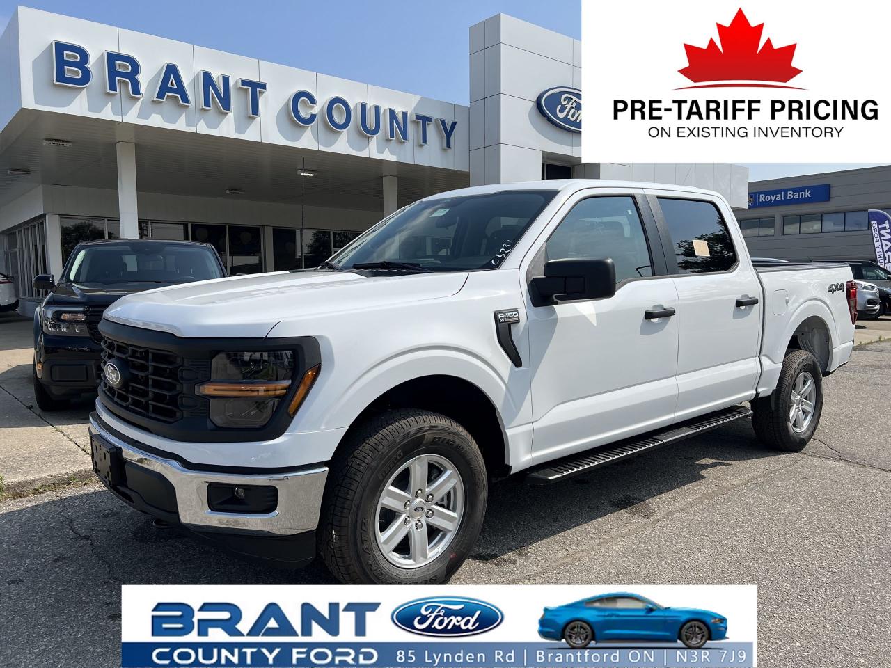 New 2024 Ford F-150 XL 4WD SuperCrew 5.5' Box for sale in Brantford, ON