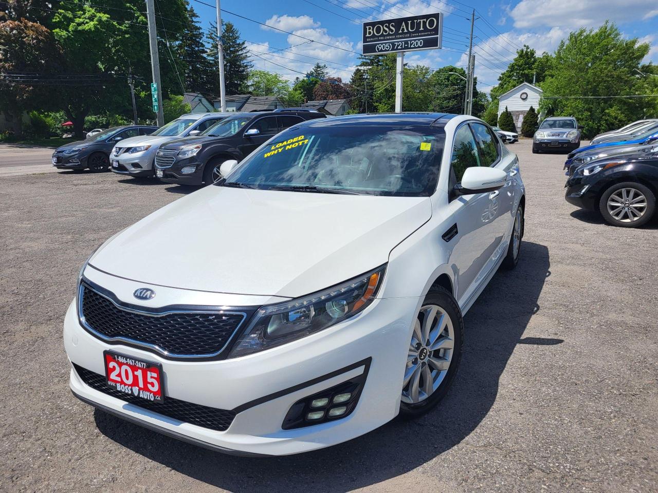 Used 2015 Kia Optima EX LUXURY for sale in Oshawa, ON