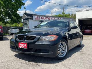 Used 2006 BMW 3 Series NO-ACCIDENT/ONE OWNER/LEATHER SEATS/RWD/CERTIFIED. for sale in Scarborough, ON