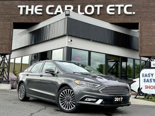 Used 2017 Ford Fusion HEATED LEATHER SEATS, SUNROOF, SIRIUS XM, CRUISE CONTROL, BACK UP CAM!!! for sale in Sudbury, ON