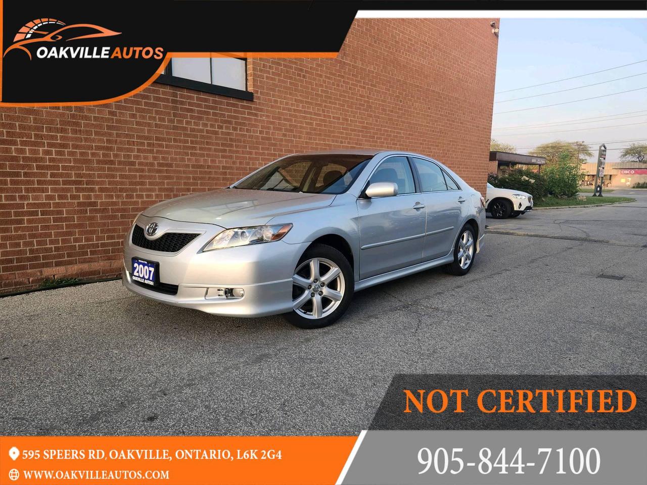 2007 Toyota Camry SE - 5 Speed Manual  Rare Car Photo