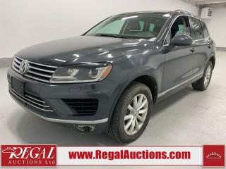 Used 2016 Volkswagen Touareg Sportline for sale in Calgary, AB