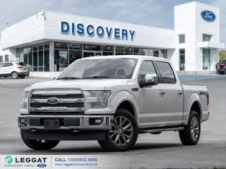 Finished in a White Platinum Metallic Tri-Coat exterior that complements the Black leather interior, standing on a set of 20-inch alloy wheels. Beneath the hood, you will reveal a 2.7L V6 Ecoboost engine paired with an automatic transmission layered with Fords 4x4 system. Slide into the interior and be impressed to find features including navigation, backup camera, driver memory eat, power front seats with power lumbar support, automatic headlights, power foot pedal adjustor, steering wheel-mounted controls, heated and ventilated front seats, heated steering wheel, dual automatic climate control, rear heated seats, push-button start, Sony sound system, AM/FM/XM radio, Bluetooth, Apple CarPlay & Android Auto, Wi-Fi hotspot and so much more. What are you waiting for? Come in and experience this 2017 Ford F-150 Lariat SuperCrew 4x4!